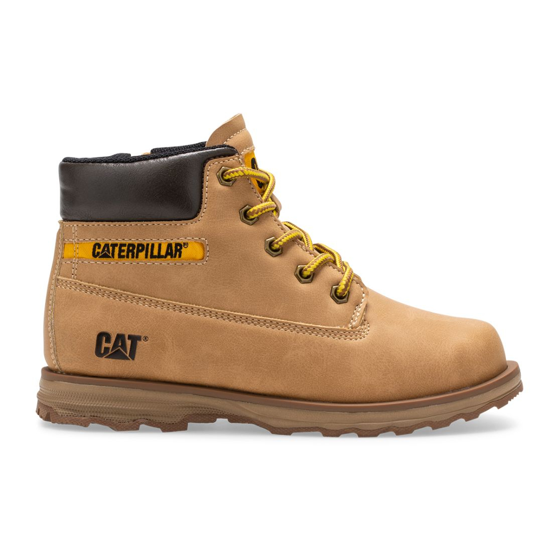 Caterpillar Kids Founder Boots Brown CAT-93685